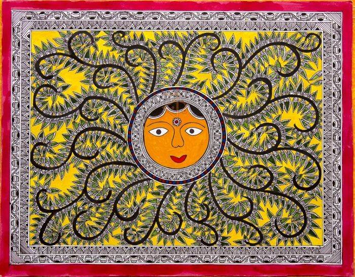 Madhubani Mithila Painting History Designs Artists   Madhubani Painting 1 